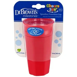 Dr. Brown's Milestones Cheers 360 Cup Assorted Colors 10 oz