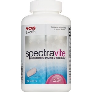 slide 1 of 1, CVS Health Spectravite Multivitamin Ultra Women Tablets, 200 ct