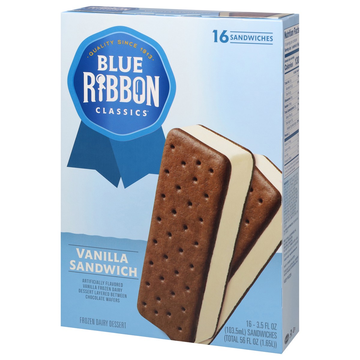 slide 7 of 11, Blue Ribbon Classics Vanilla Sandwich, 56 fl oz
