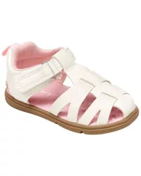 Carter's Carters Baby Every Step Fisherman Sandals White 6