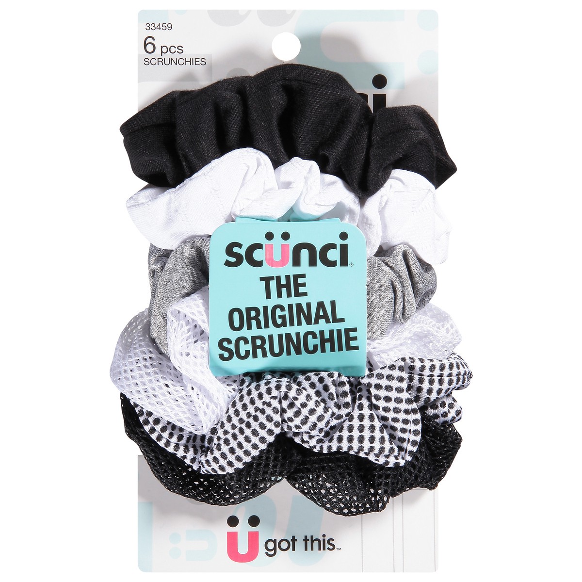 slide 1 of 9, scünci The Original Scrunchies 6 ea, 6 ct