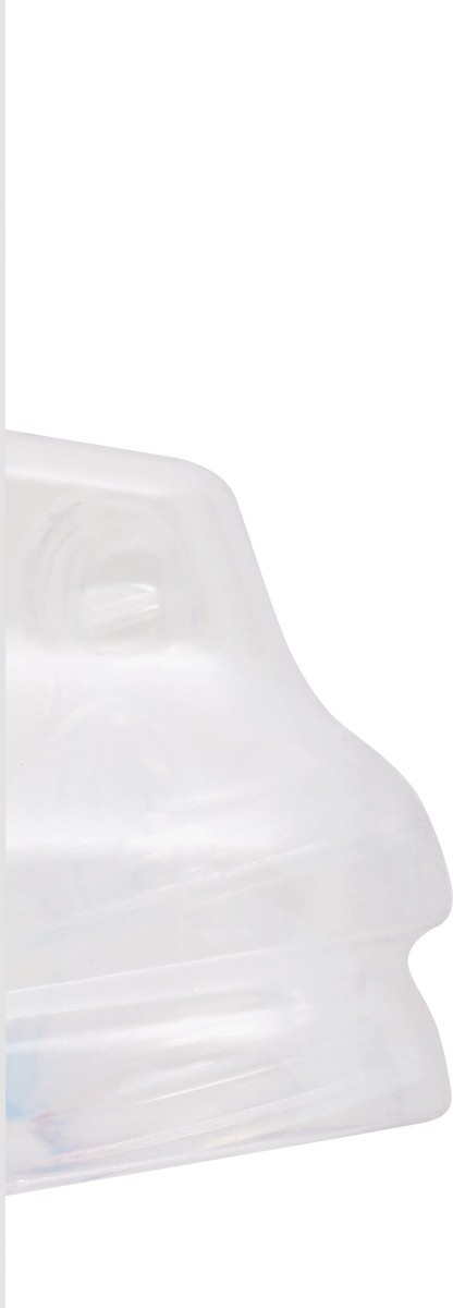 slide 7 of 9, Nuk Silicone Smooth Flow Nipple, 2 ct