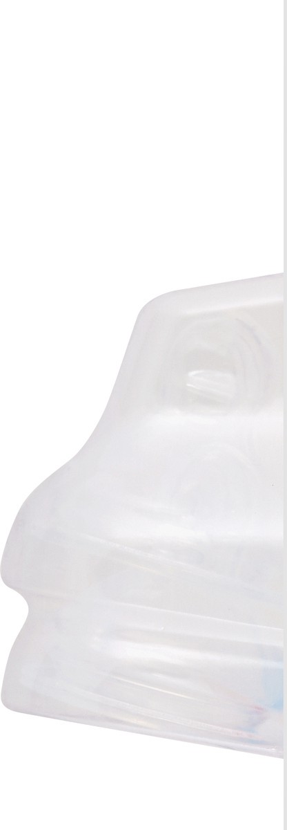slide 8 of 9, Nuk Silicone Smooth Flow Nipple, 2 ct