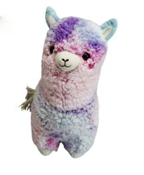 Holiday Home 11.5" Beige Llama Plush