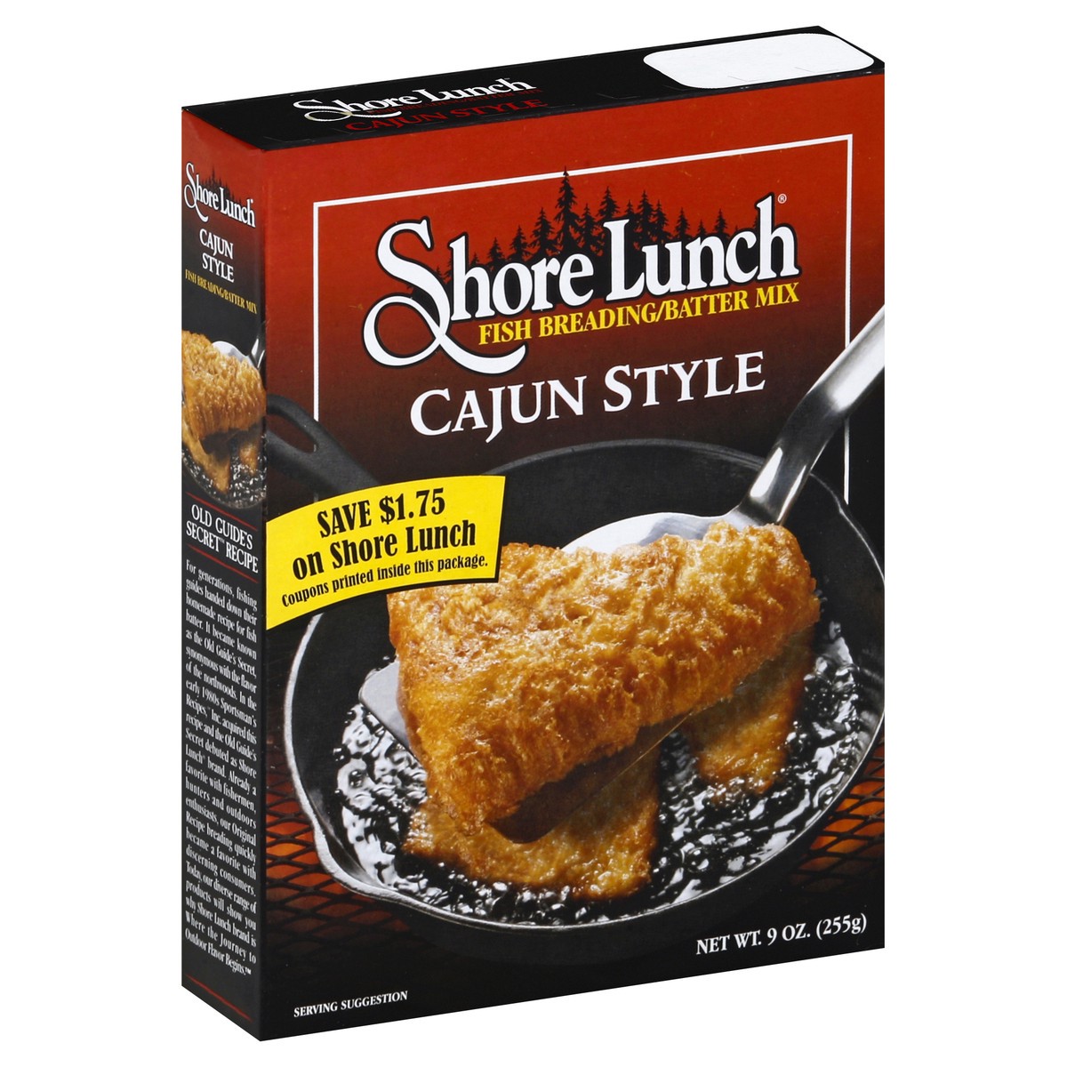 slide 2 of 5, Shore Lunch Cajun Style Breading & Batter Mix 9 oz, 9 oz