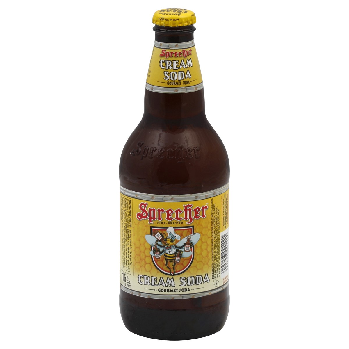 slide 2 of 4, Sprecher Orange Dream Craft Soda - 16 fl oz, 16 oz