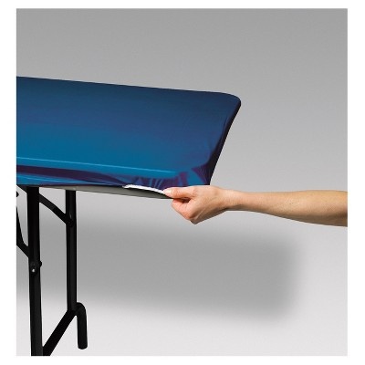 slide 1 of 1, Creative Tablecover Blue Stay Put, 1 ct