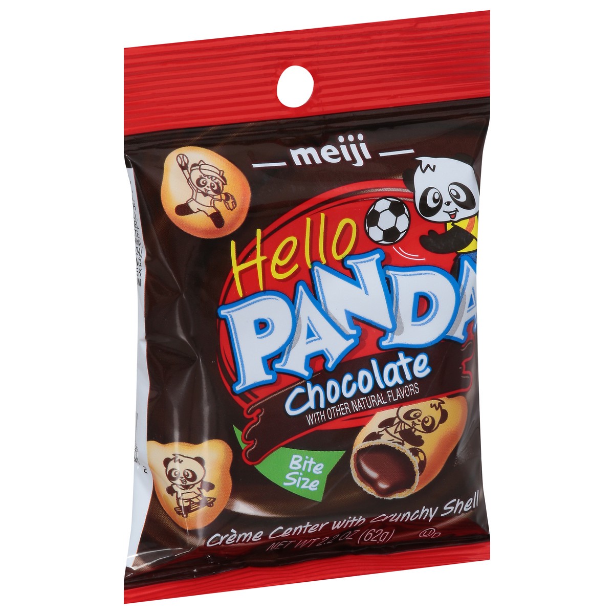 slide 7 of 9, Meiji Hello Panda Crunchy Chocolate Bite Size Cookie 2.2 oz, 2.2 oz