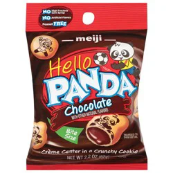 Meiji Hello Panda Crunchy Chocolate Bite Size Cookie 2.2 oz