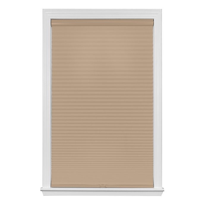 slide 6 of 6, Redi Shade Artisan Select Cordless Cellular Blackout Shade - Cream, 22.5 in