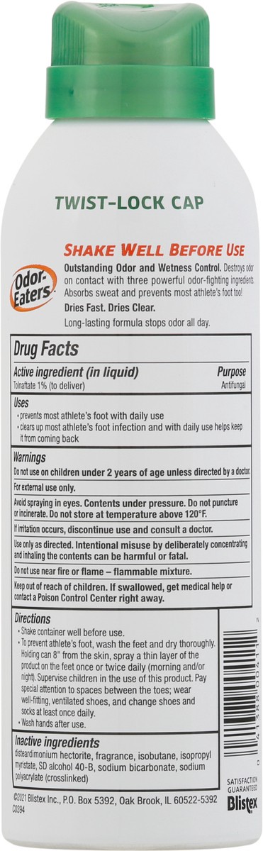 slide 5 of 9, Odor-Eaters Spray Powder Tolnaftate Antifungal 4 oz, 4 oz