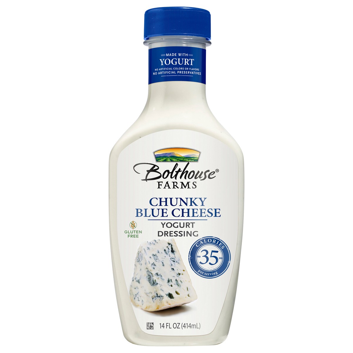 slide 7 of 7, Bolthouse Farms Dressing , Chunky Blue Cheese Creamy Yogurt Dressing, 14 fl. oz., 