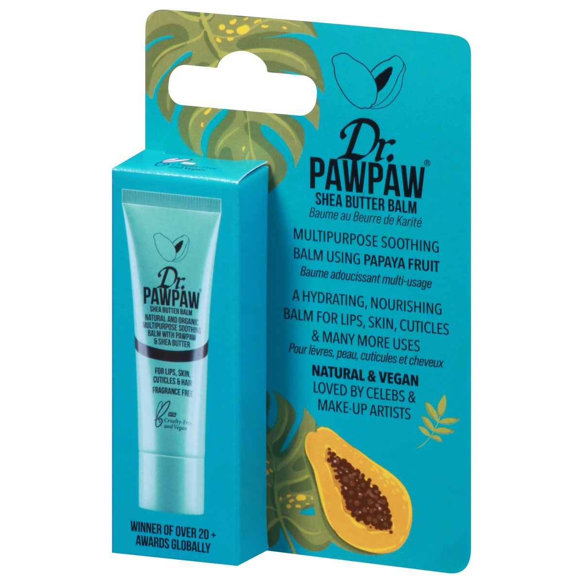 slide 4 of 9, Dr. PawPaw Shea Butter Lip Balm 0.33 fl oz, 1 ct