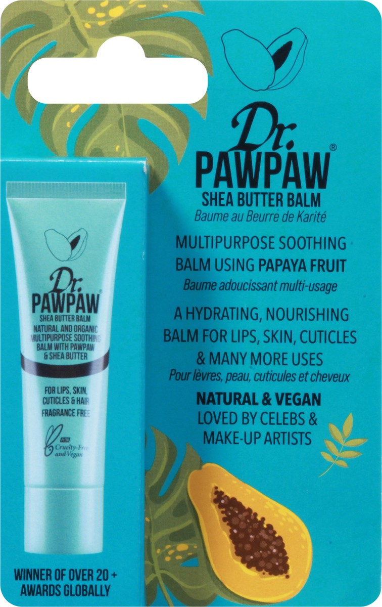 slide 5 of 9, Dr. PawPaw Shea Butter Lip Balm 0.33 fl oz, 1 ct