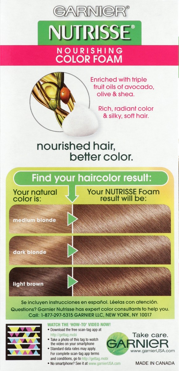 slide 3 of 5, Garnier Permanent Haircolor 1 ea, 1 ea