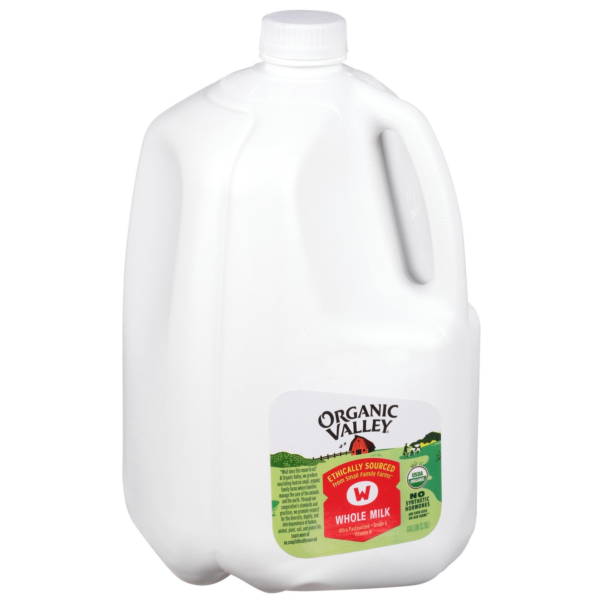 slide 2 of 9, Organic Valley Whole Milk Gallon, 128 fl oz