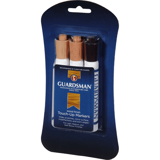 slide 8 of 8, Guardsman Wood Finish Light, Medium, And Dark Brown Touch-Up-Markers, 3 ct