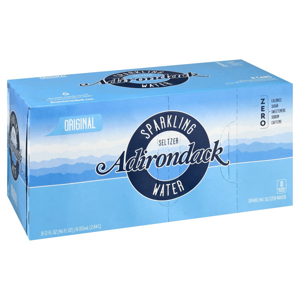 slide 2 of 13, Adirondack Original Sparkling Water 8 ea, 8 ct