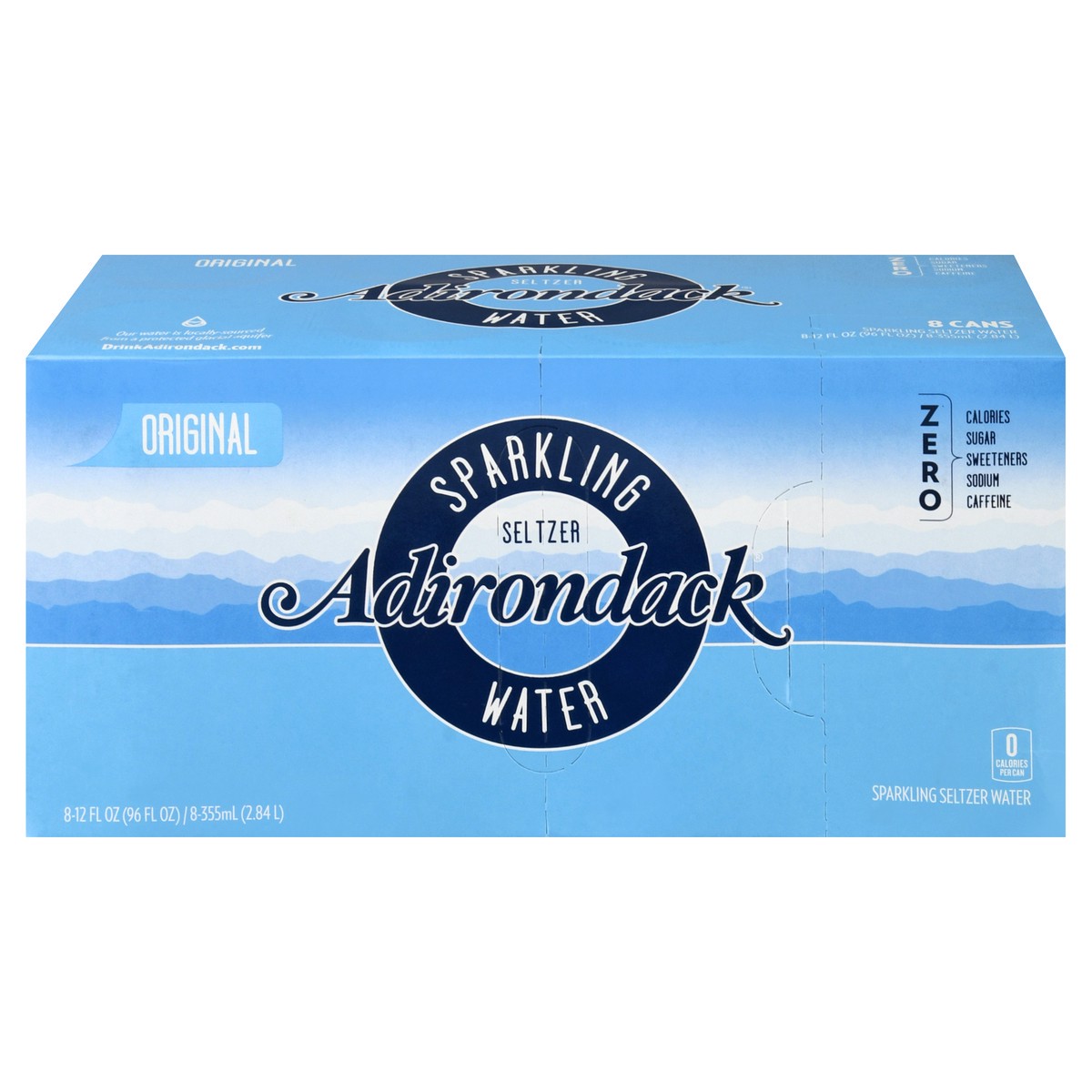 slide 1 of 13, Adirondack Original Sparkling Water 8 ea, 8 ct