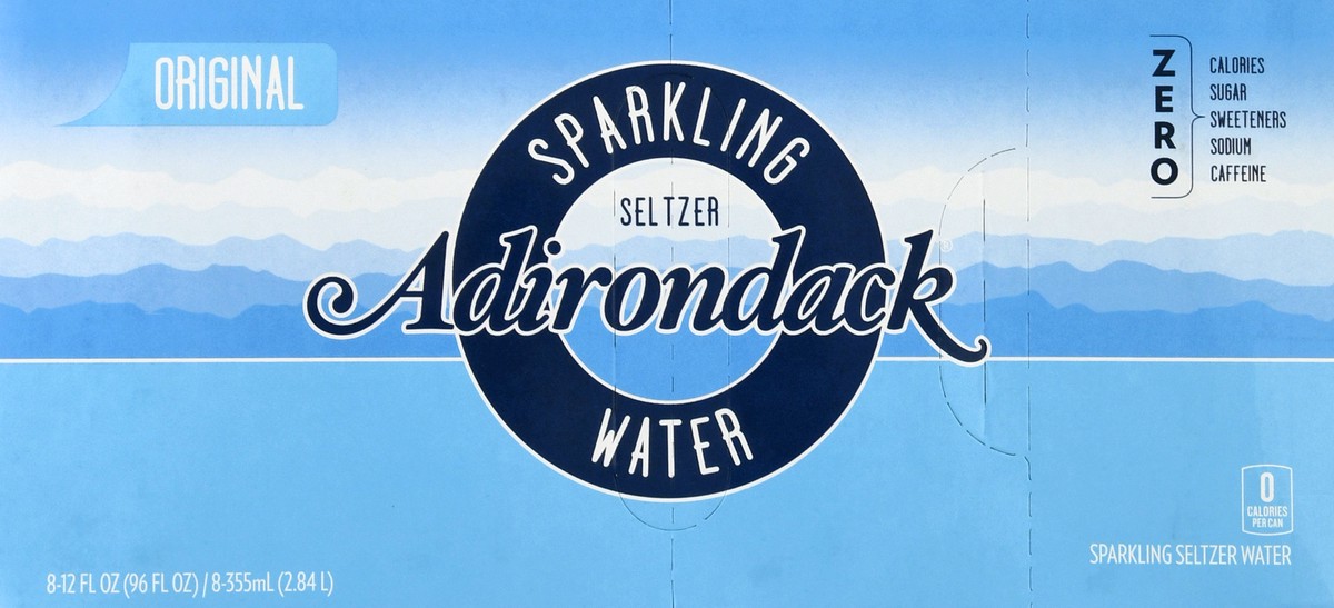 slide 8 of 13, Adirondack Original Sparkling Water 8 ea, 8 ct