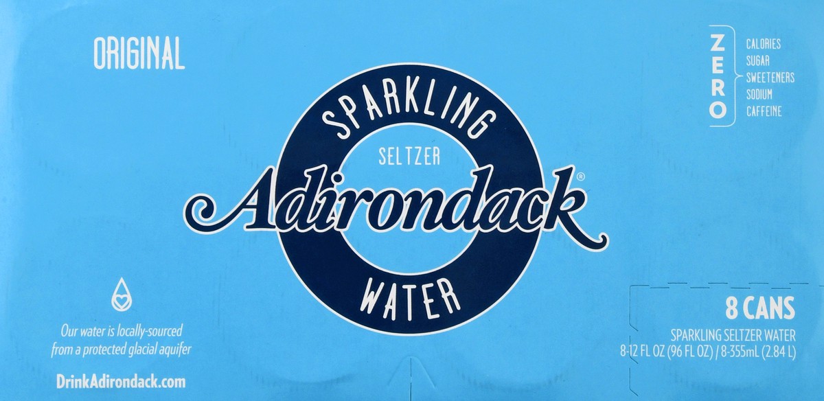 slide 11 of 13, Adirondack Original Sparkling Water 8 ea, 8 ct