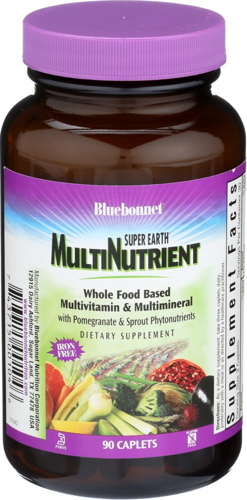 slide 1 of 1, Bluebonnet Nutrition Super Earth Multinutrient Multivitamins, 90 ct