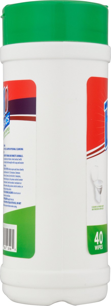 slide 6 of 9, Brillo Basics Bathroom Wipes 40 ea, 40 ct