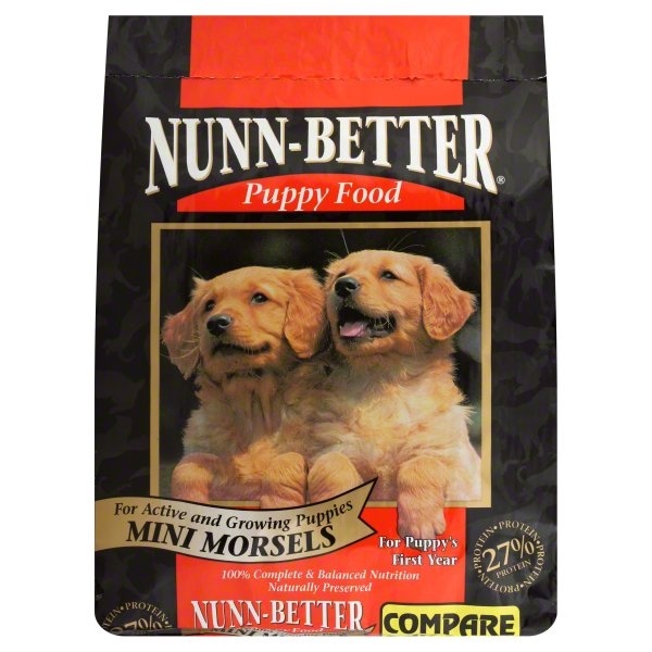 slide 1 of 1, Nunn Better Puppy Food, 16 lb