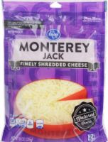 slide 1 of 1, Kroger Finely Shredded Monterey Jack Cheese, 8 oz