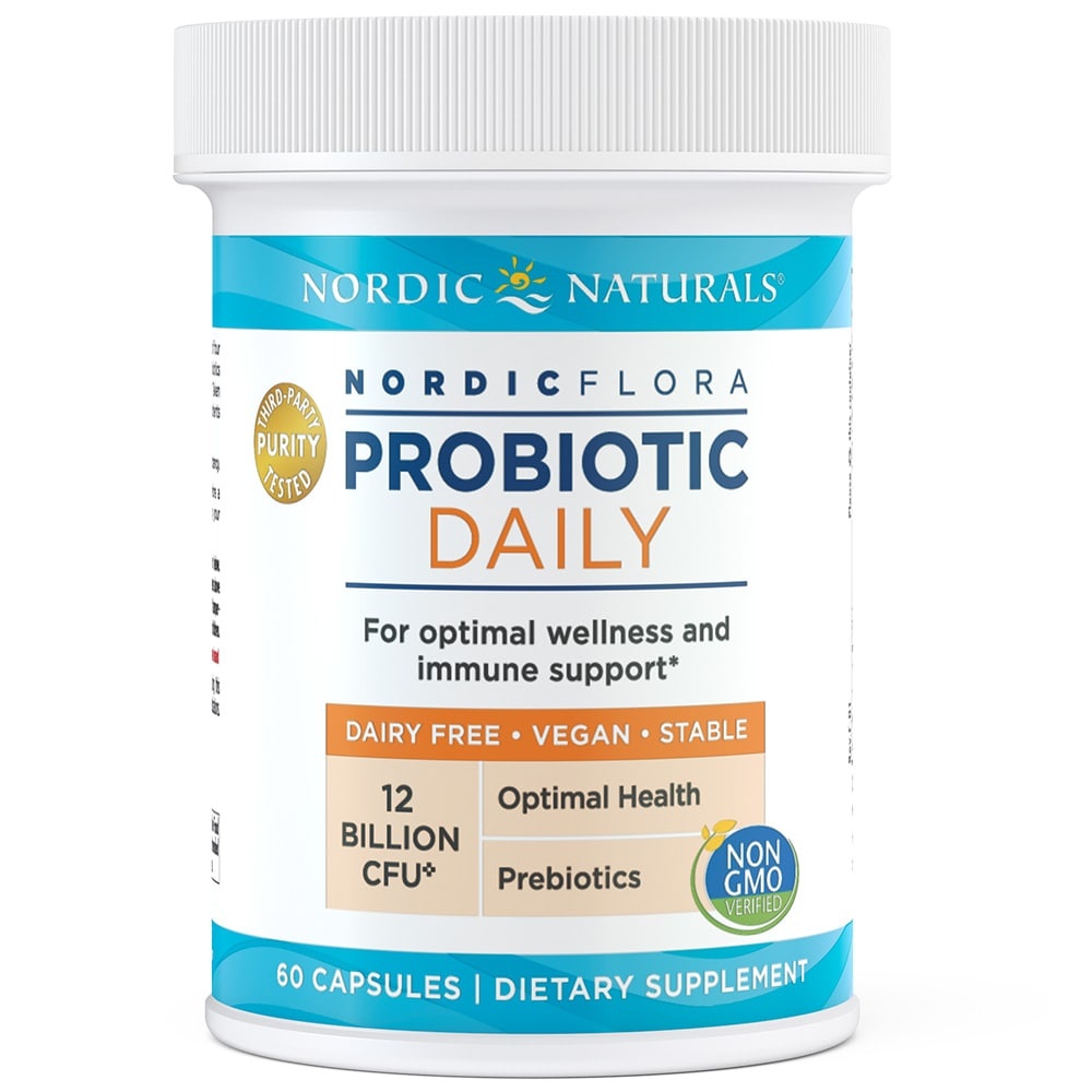 slide 1 of 1, Nordic Naturals Capsules Probiotic Daily 60 ea, 60 ct