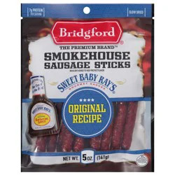 Bridgford Sausage Sticks Smokehouse Original 5 Oz