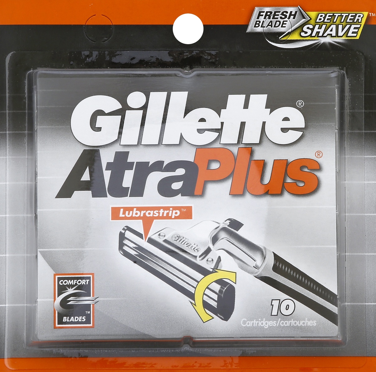 slide 2 of 3, Gillette Cartridges 10 ea, 10 ct