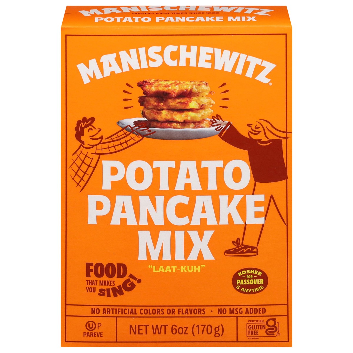 slide 1 of 9, Manischewitz Potato Pancake Mix, 6 oz