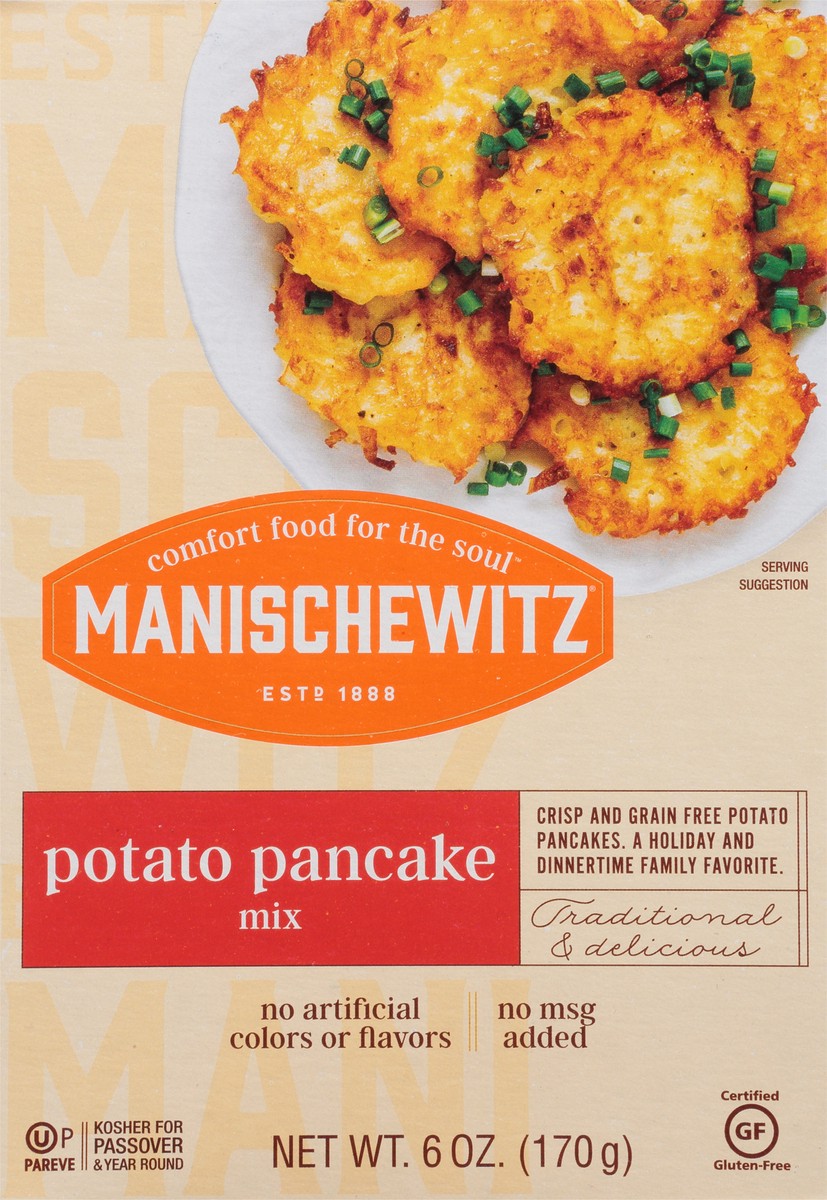 slide 6 of 9, Manischewitz Potato Pancake Mix, 6 oz