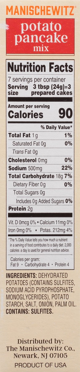 slide 7 of 9, Manischewitz Potato Pancake Mix, 6 oz