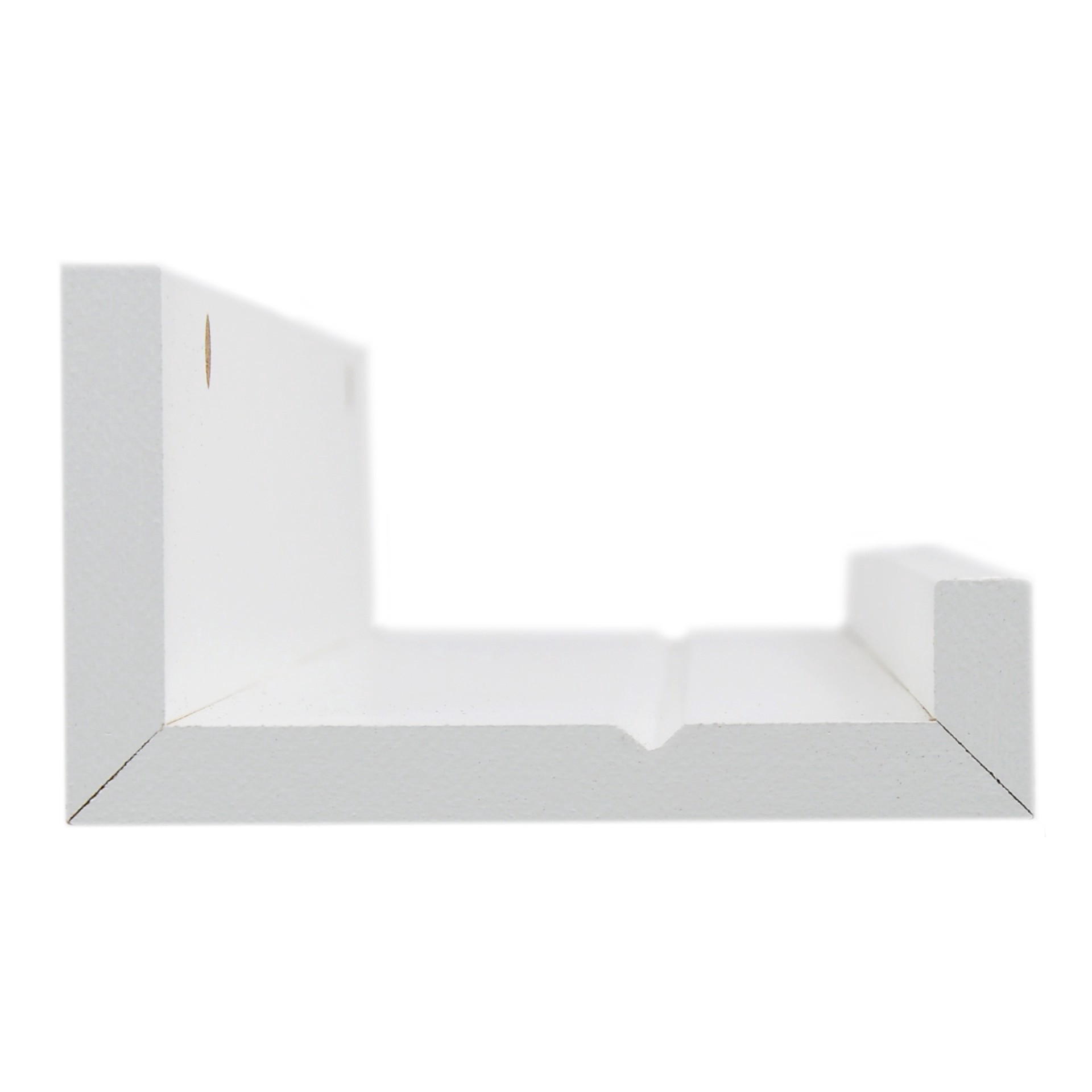 slide 4 of 8, Solid White Ledge By Studio Decor, 12 in