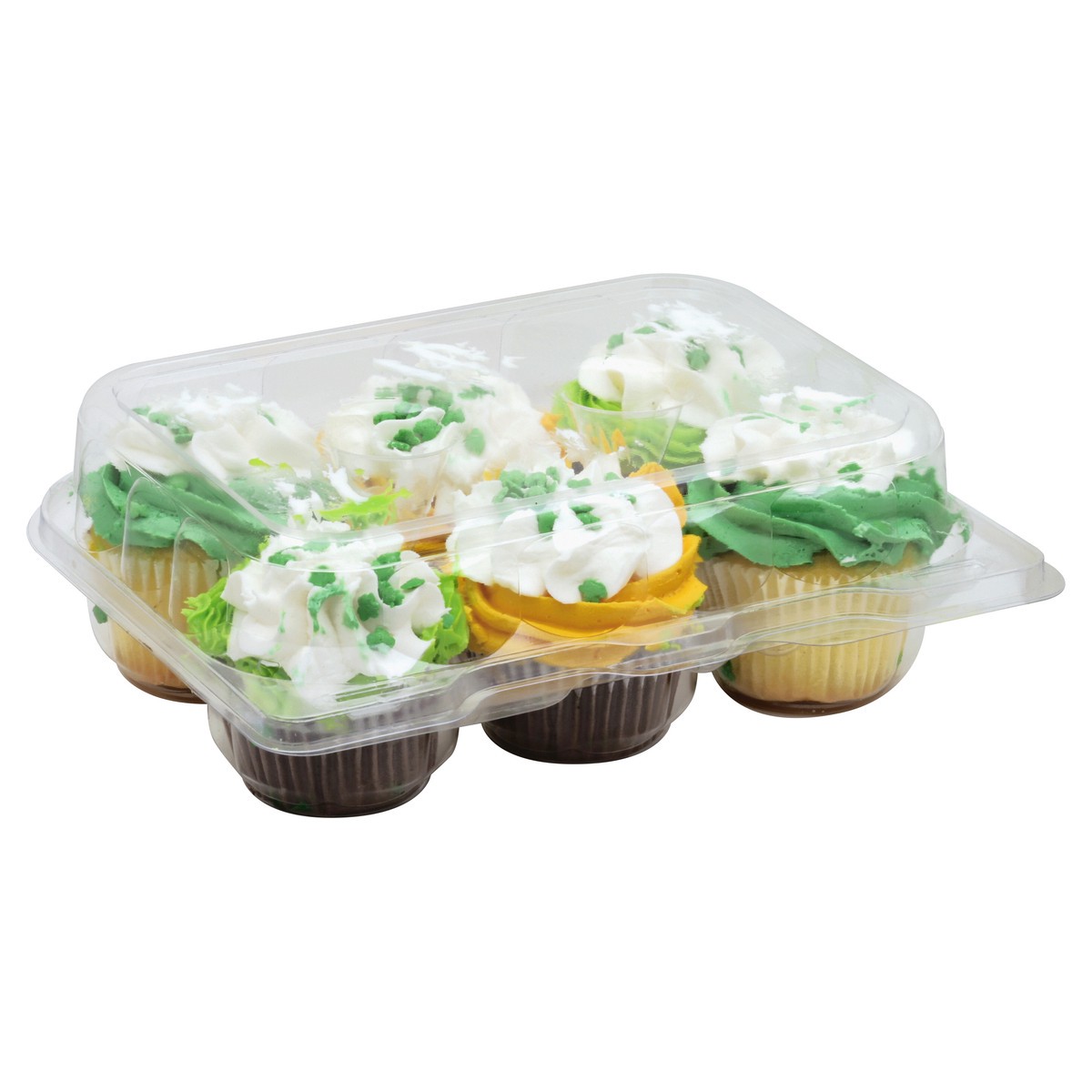 slide 5 of 5, Jewel Store Brand Decorated 6Ct Cupcakes, 1 ct