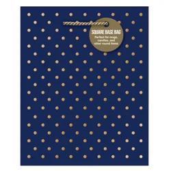 Design Design Gold Swiss Dots Midnight Tote Bag