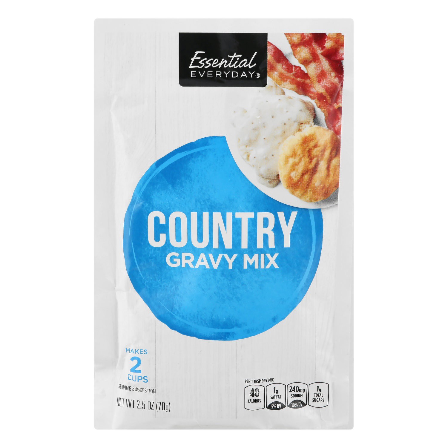 slide 1 of 1, Essential Everyday Country Gravy Mix, 0.87 oz