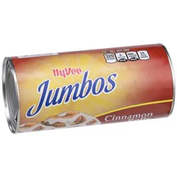 Hy-vee Cinnamon Jumbos Rolls With Icing