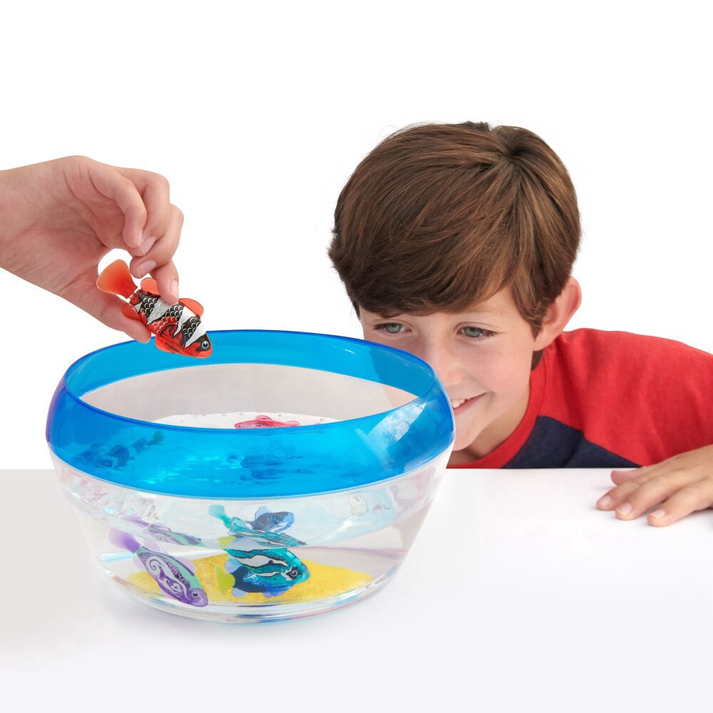 slide 5 of 5, ZURU Robo Fish And Fish Bowl Playset, 1 ct