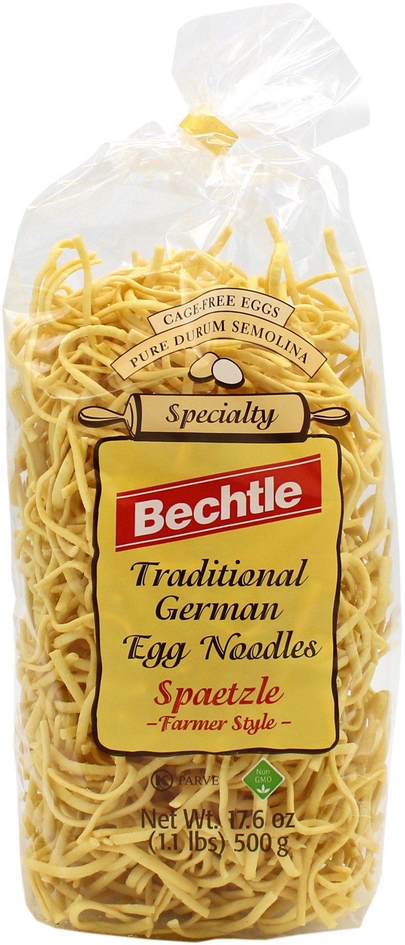 slide 1 of 2, Bechtle Egg Noodles, Traditional German, Spaetzle, Farmer Style, 17.6 oz