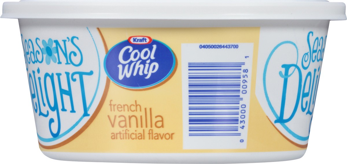 slide 10 of 11, COOL WHIP Season's Delight French Vanilla Whipped Topping-Frozen 8 oz. Plastic Tub, 8 oz