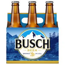 Busch Beer 6 - 12 fl oz Bottles