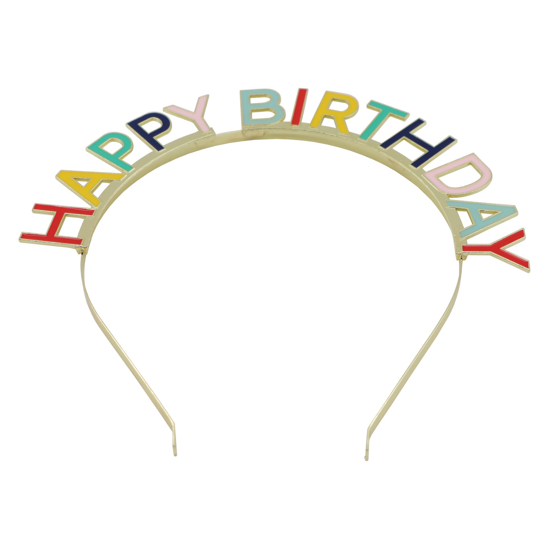 slide 2 of 2, 6" Happy Birthday Headband By Celebrate It, 6 in