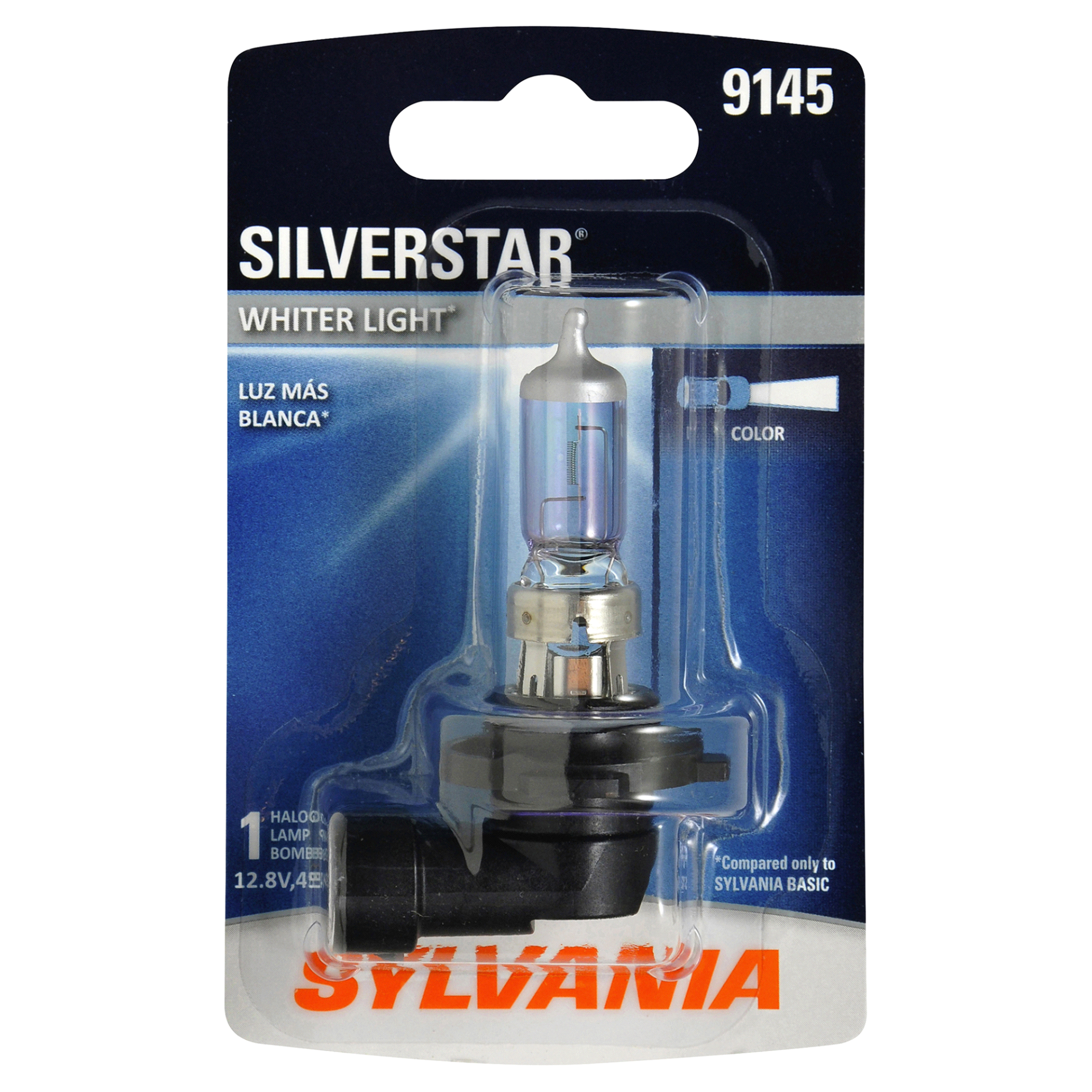 slide 1 of 6, Sylvania 9145 SilverStar Fog Light, 1 ct