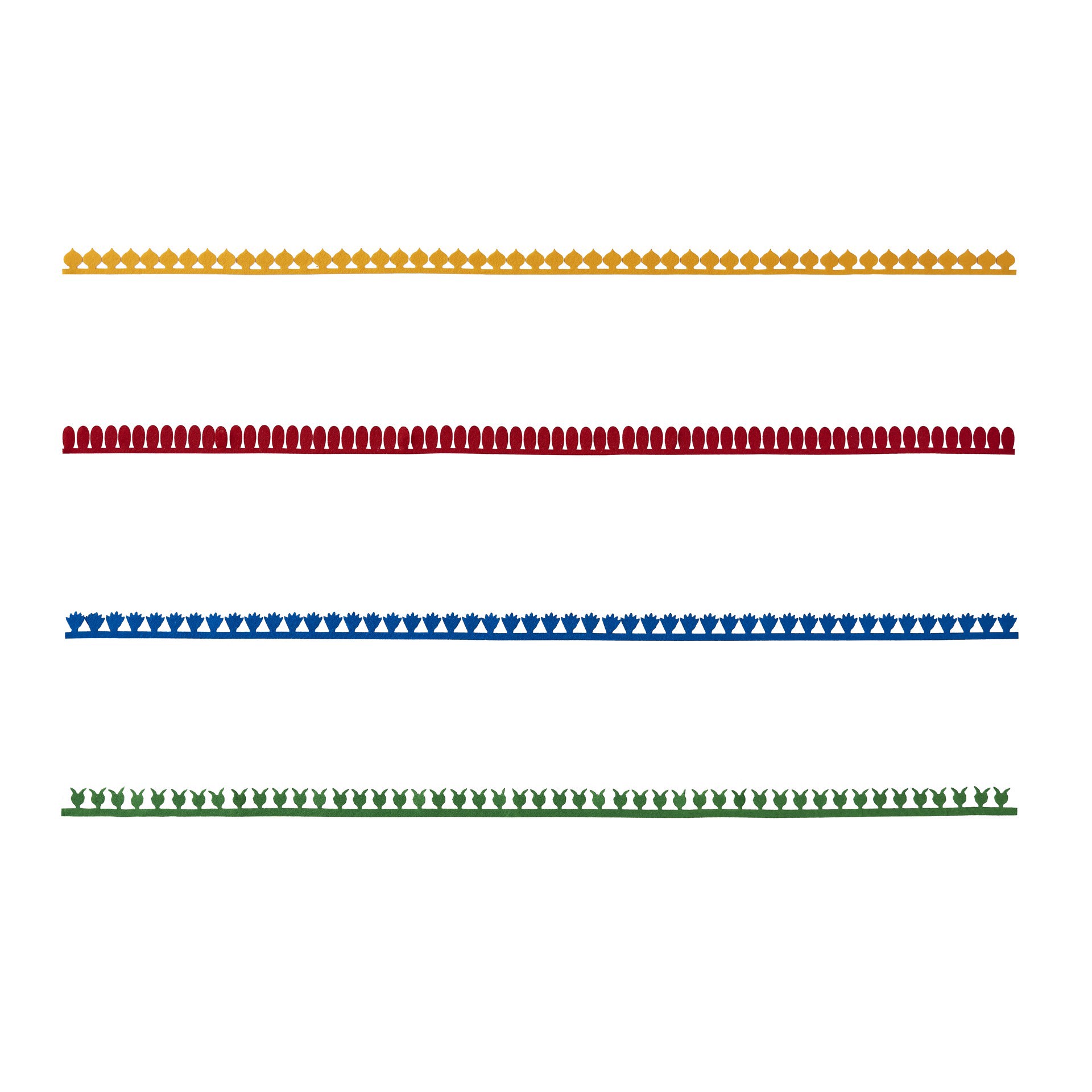 slide 4 of 4, Felt Ribbon Flower Craft Kit By Creatology, makes 4 flowers