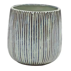 Mixed Euro Drop Pot Assortment 4.75" Chalk Green