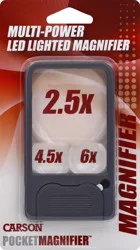 Carson Pocket Magnifier 1 ea