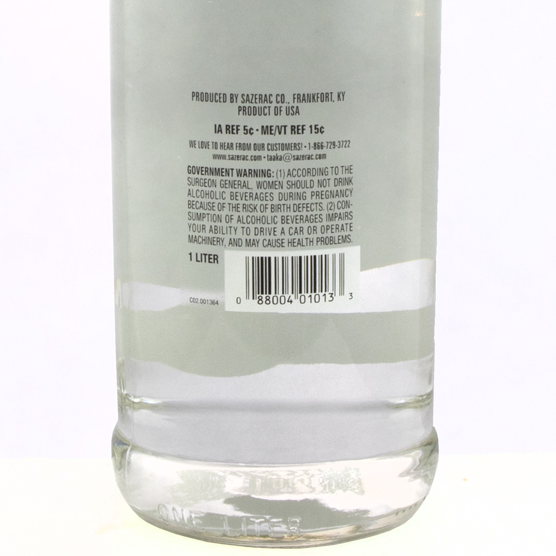 slide 2 of 2, Taaka Vodka, 1 liter